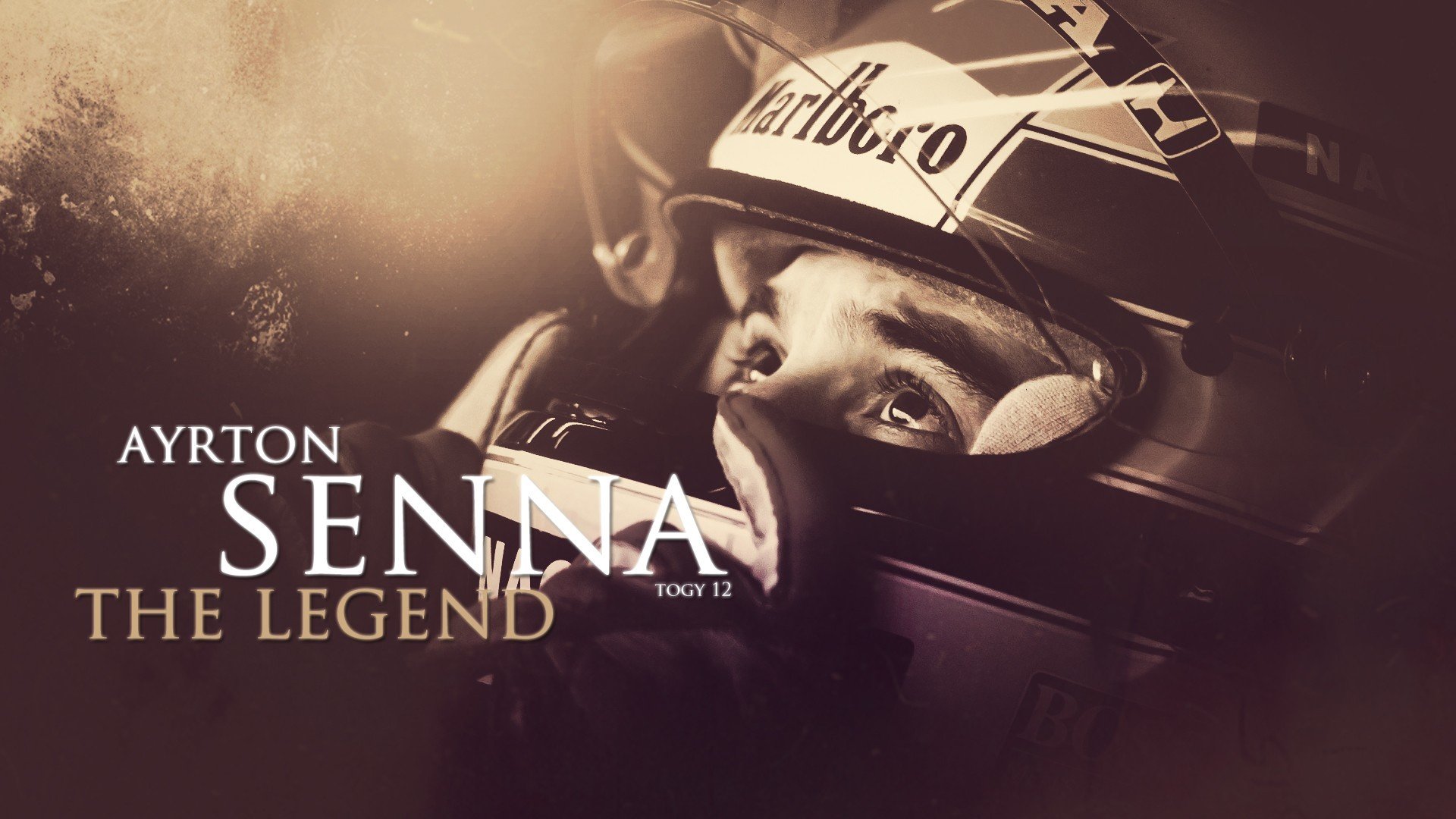 ayrton senna da silva piloto de fórmula 1