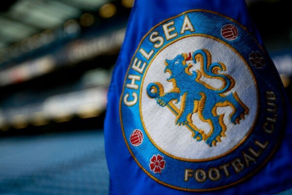 Logo parches Chelsea en azul