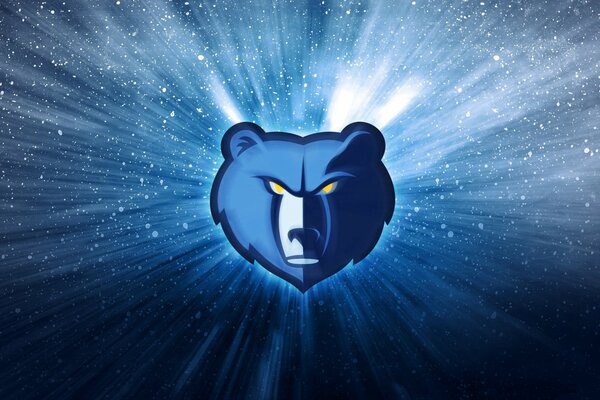 Memphis Basketball Club Grizzly Logo