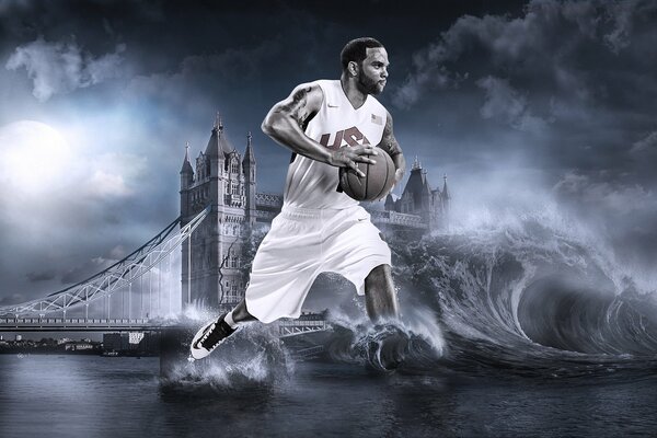 Настоящее баскетбольное цунами в Лондоне