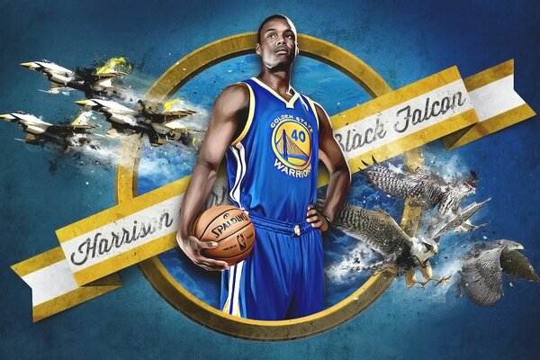 Der große Basketballspieler Harrison Barnes