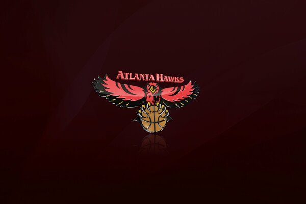 Logo Atlanta Hawks rosso