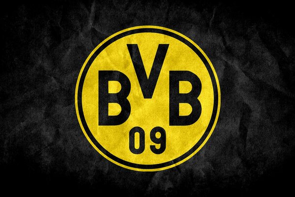 The logo of the football team Dortmund