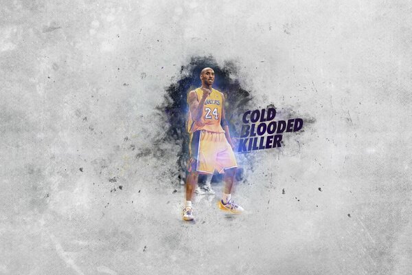 Kobe Bryant comes out of the fog