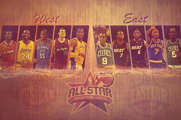 NBA tutte le stelle del basket