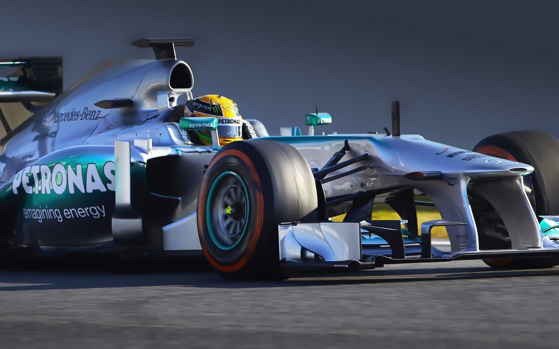 lewis hamilton bolide f1 rennen mercede