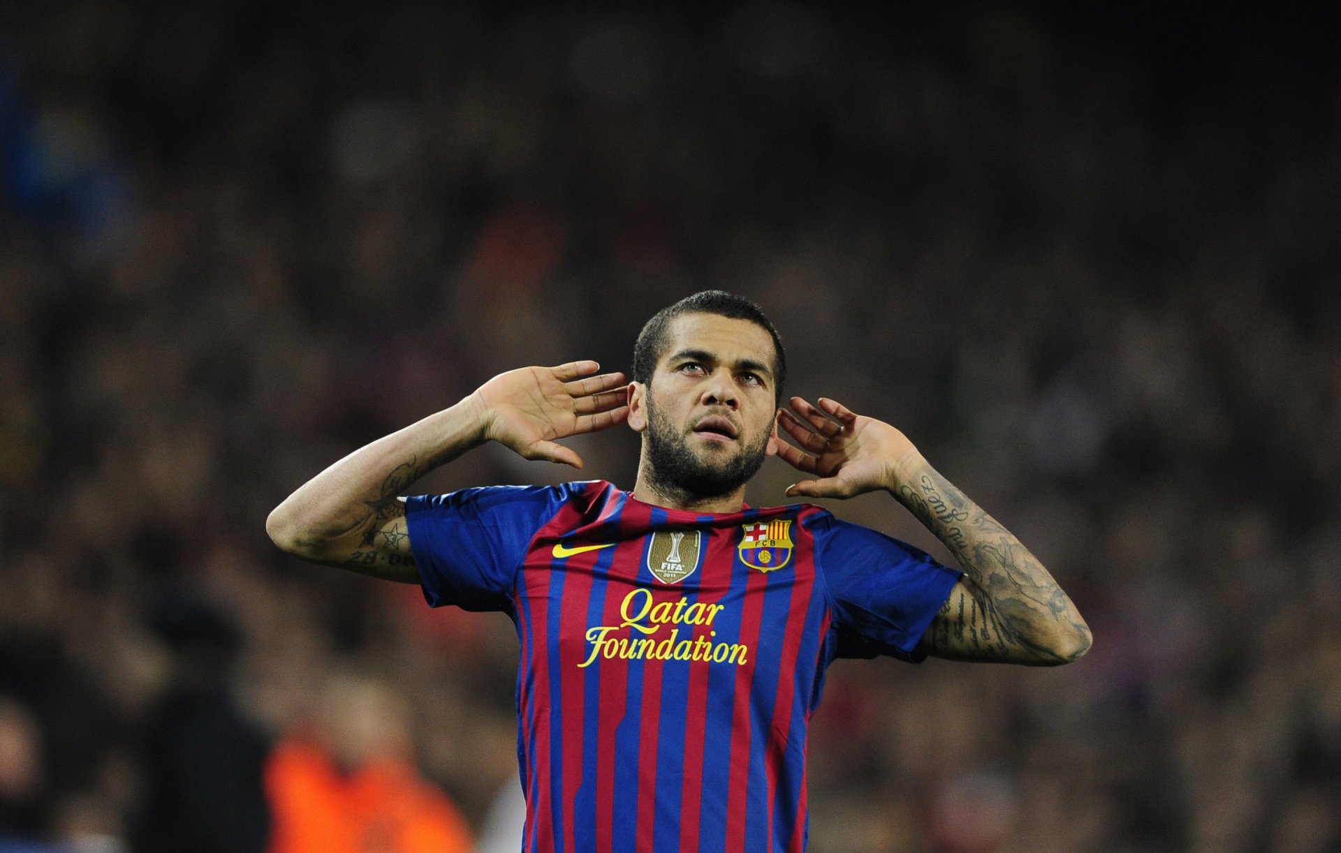 barcelona dani alves fußball freude