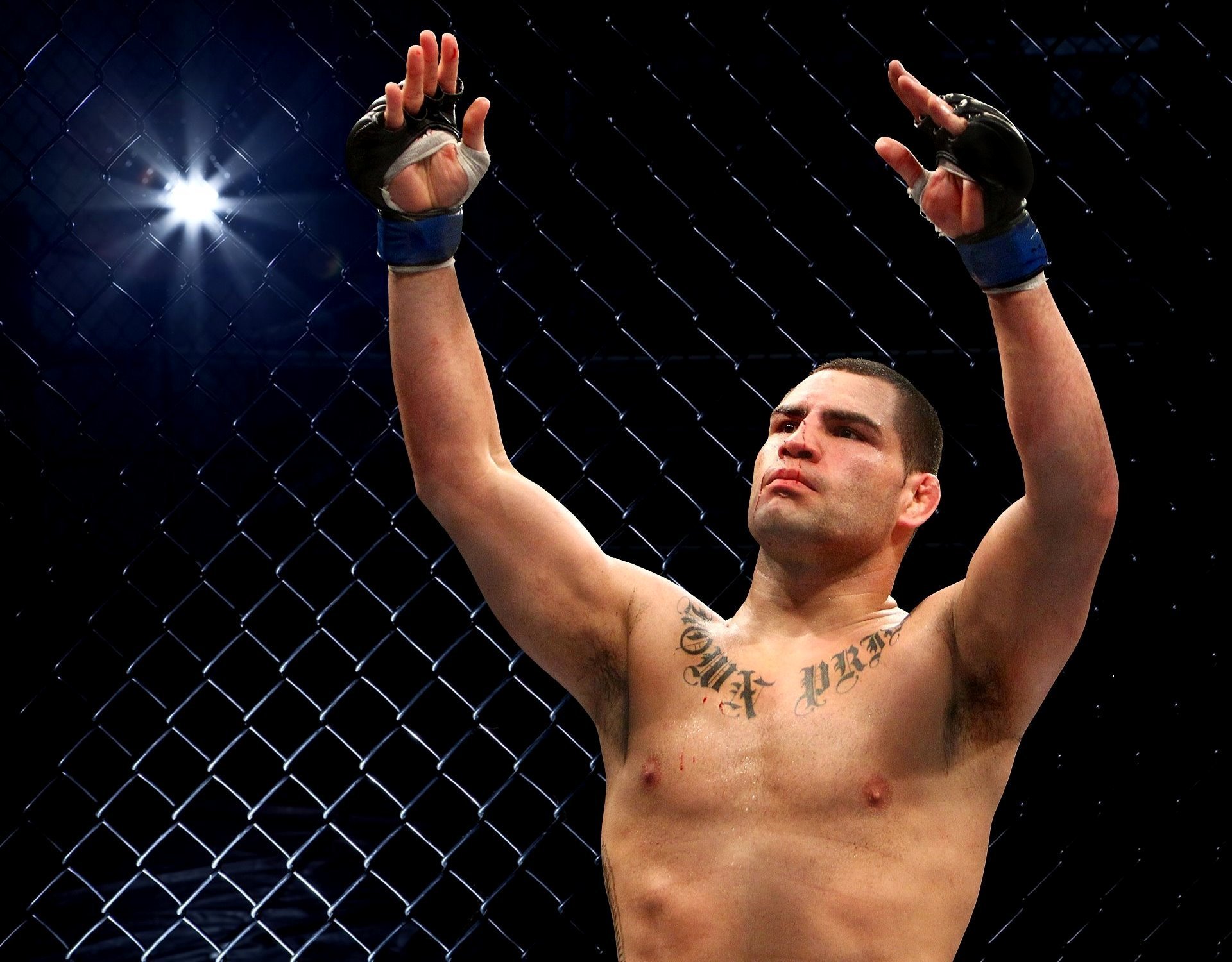 ufc kane velasquez combattente torso nudo tatuaggio tatuaggio