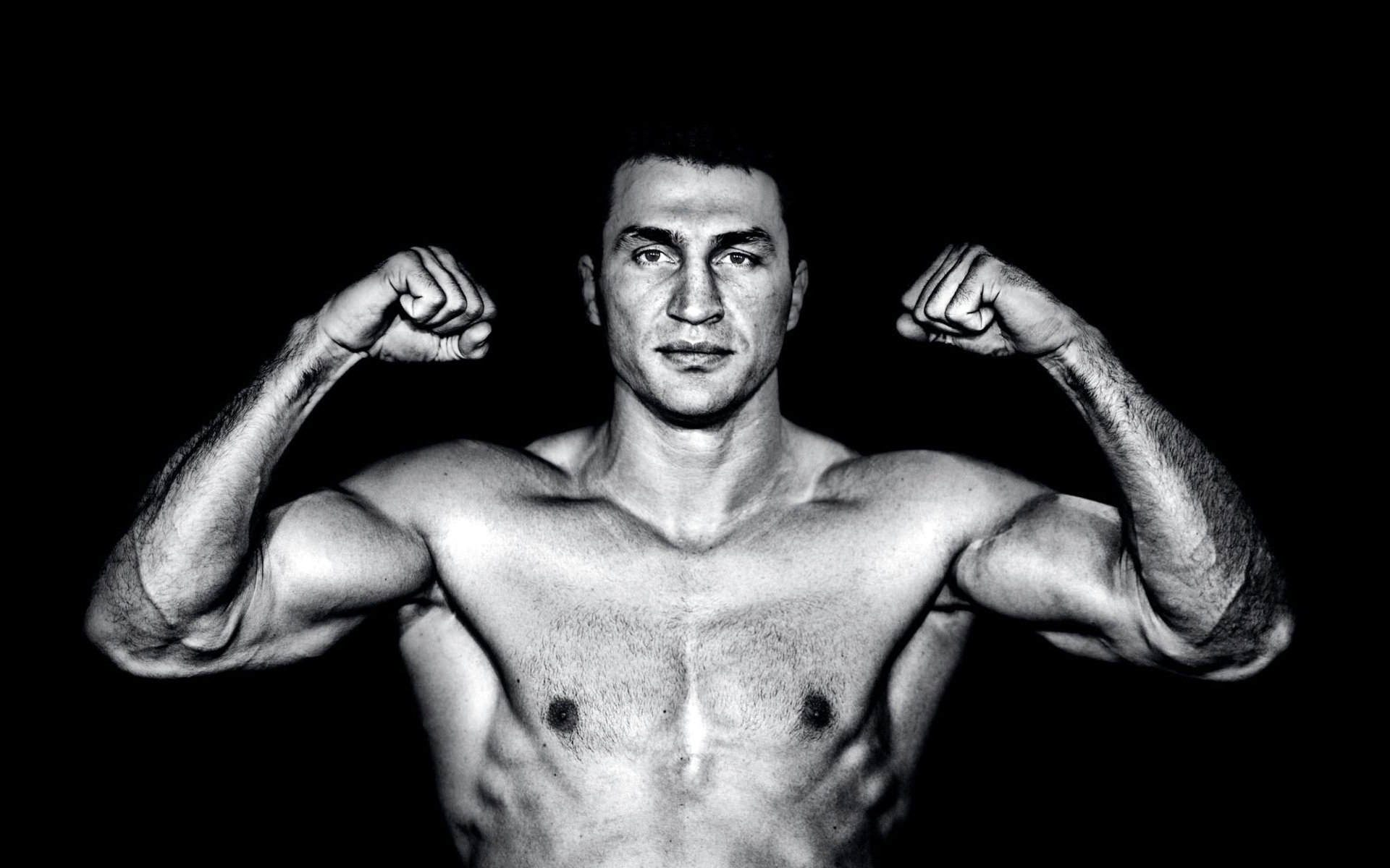 vladimir klitschko boxeo fondo cuerpo músculo campeón mirada