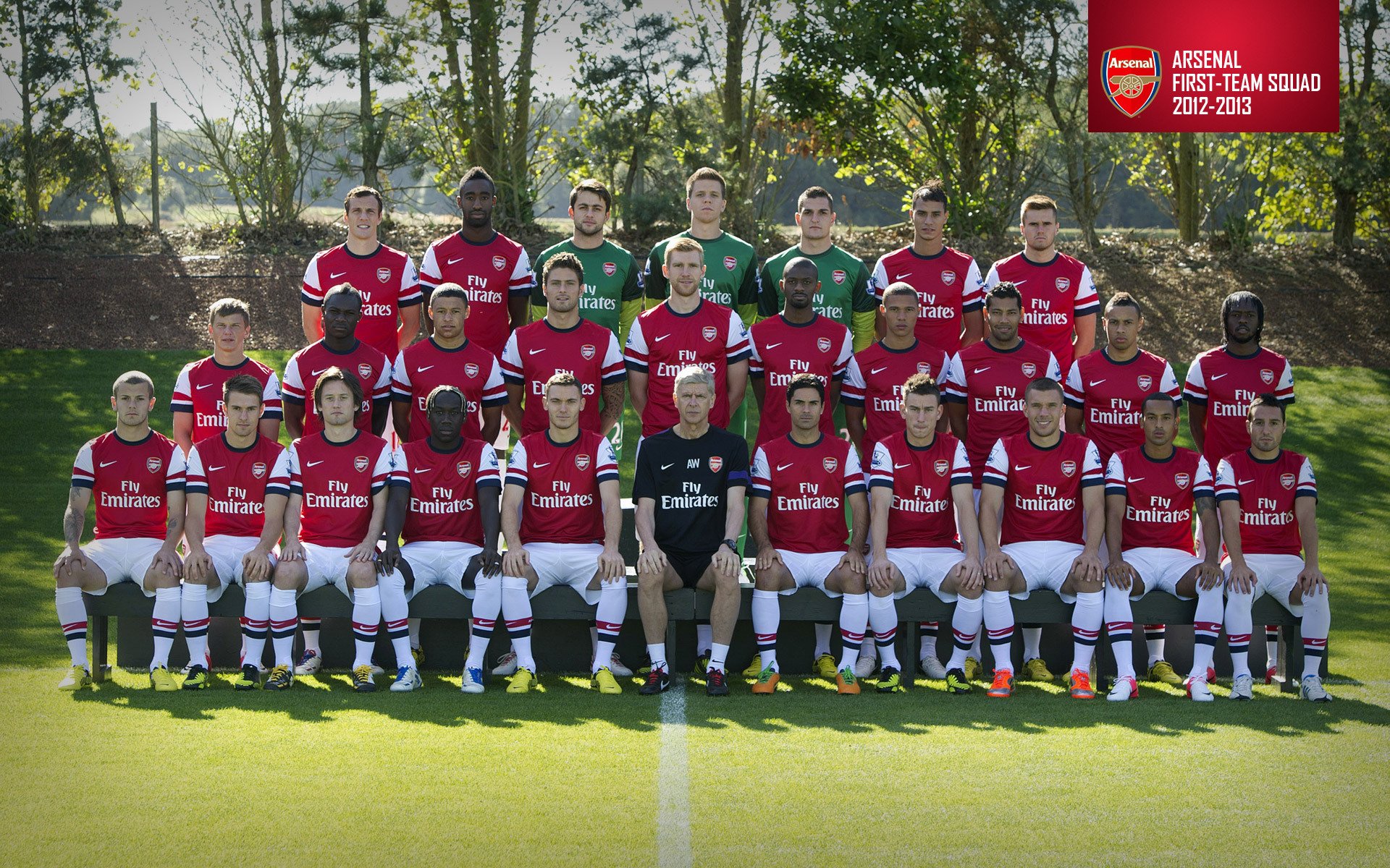 arsenal primer equipo 2012/13