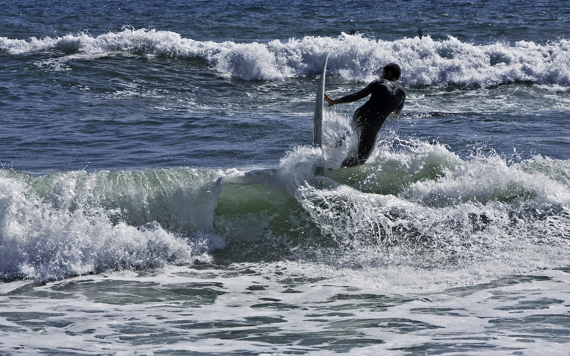 ea ocean waves surf foam spray suit board