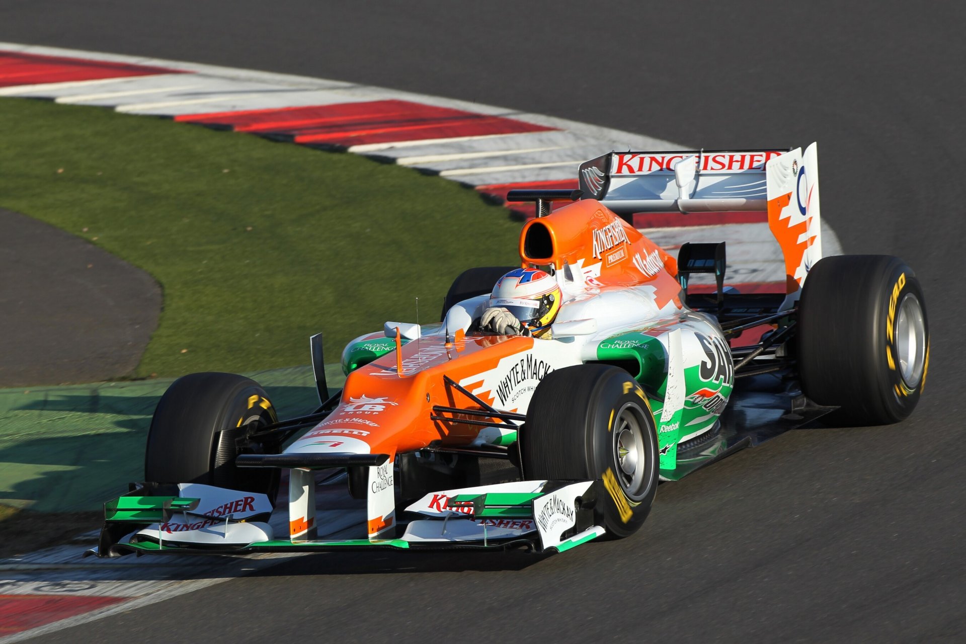 f1 force india piste 2012