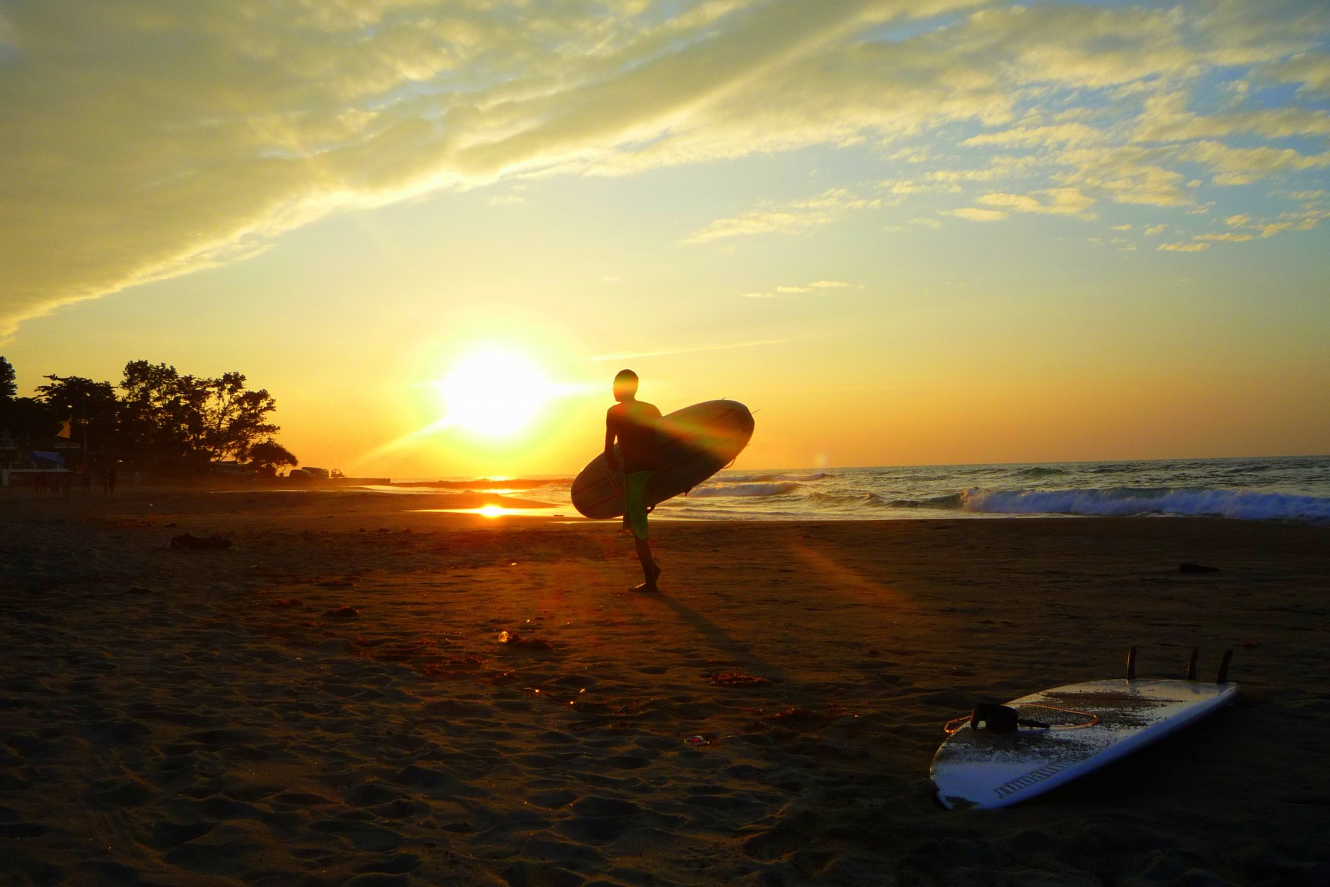 matin océan surf