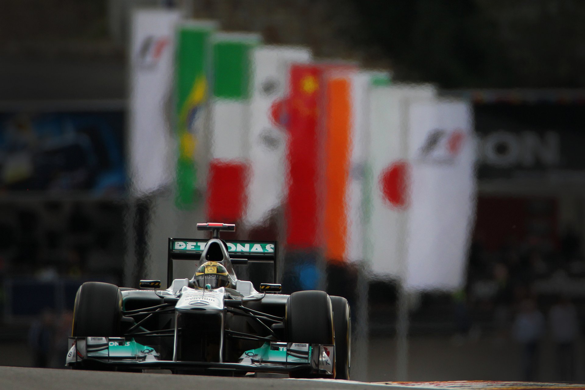 formula 1 mercedes gp misael schumacher belgio 2011 giubileo di gara