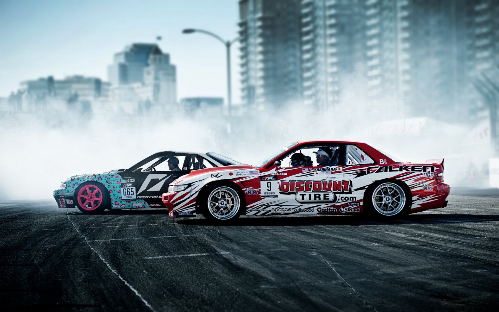 drift nissan dym drift samochody sport nissan