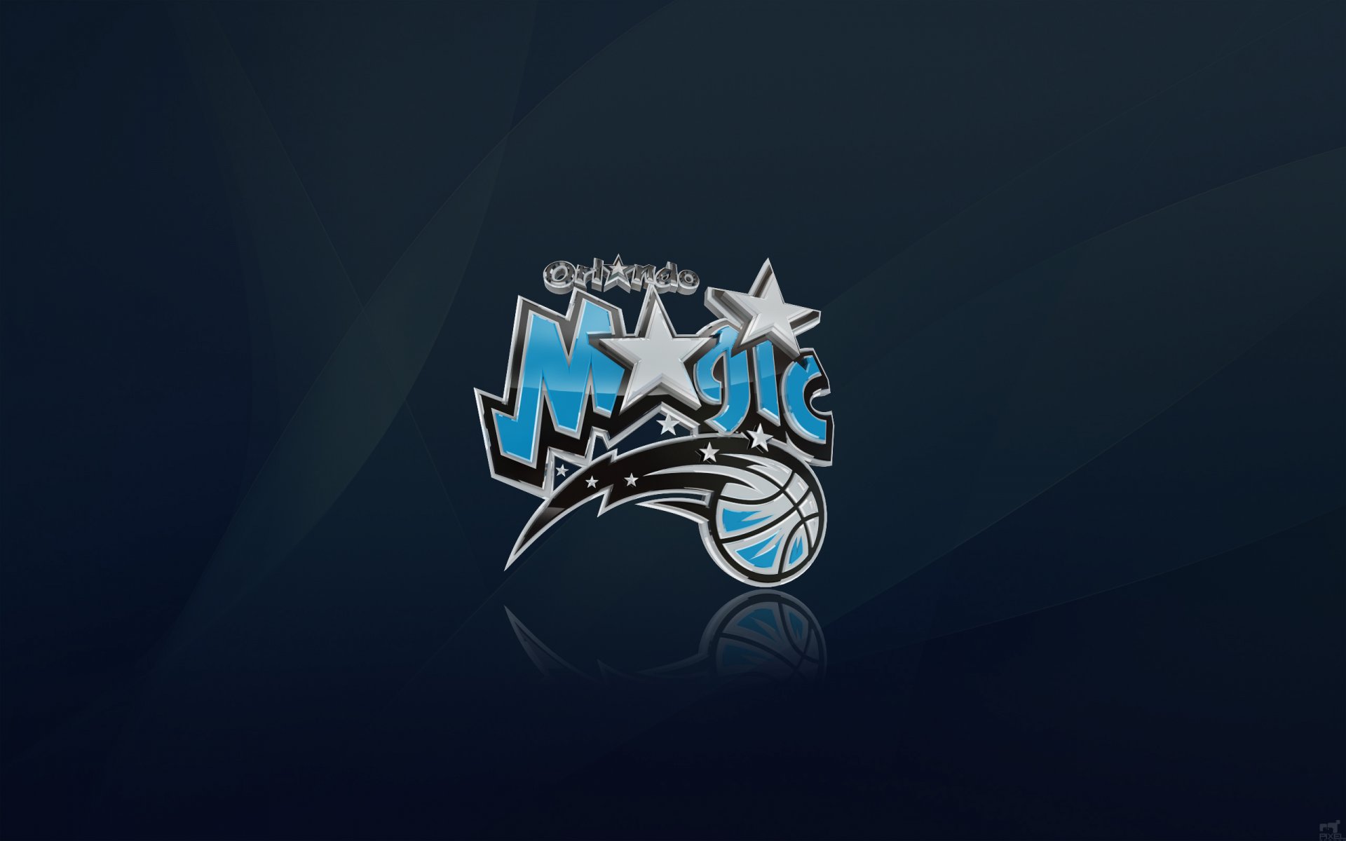 orlando magic nba basketball orlando magie hintergrund logo blau stern