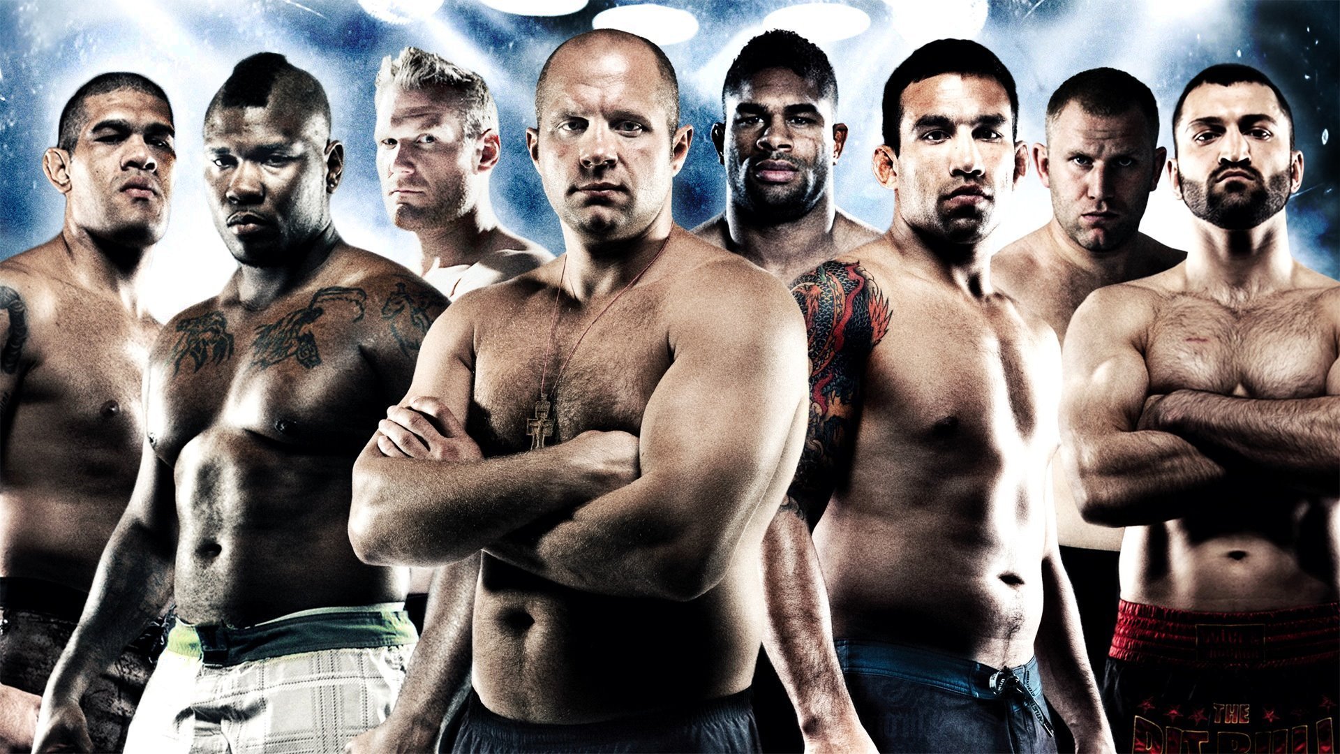 trikeforce ufc fighters Sergey Kharitonov Andrey Arlovsky Alistar Overim Fabrizio Werdum Josh Barnett Antonio Silva Brett Roger