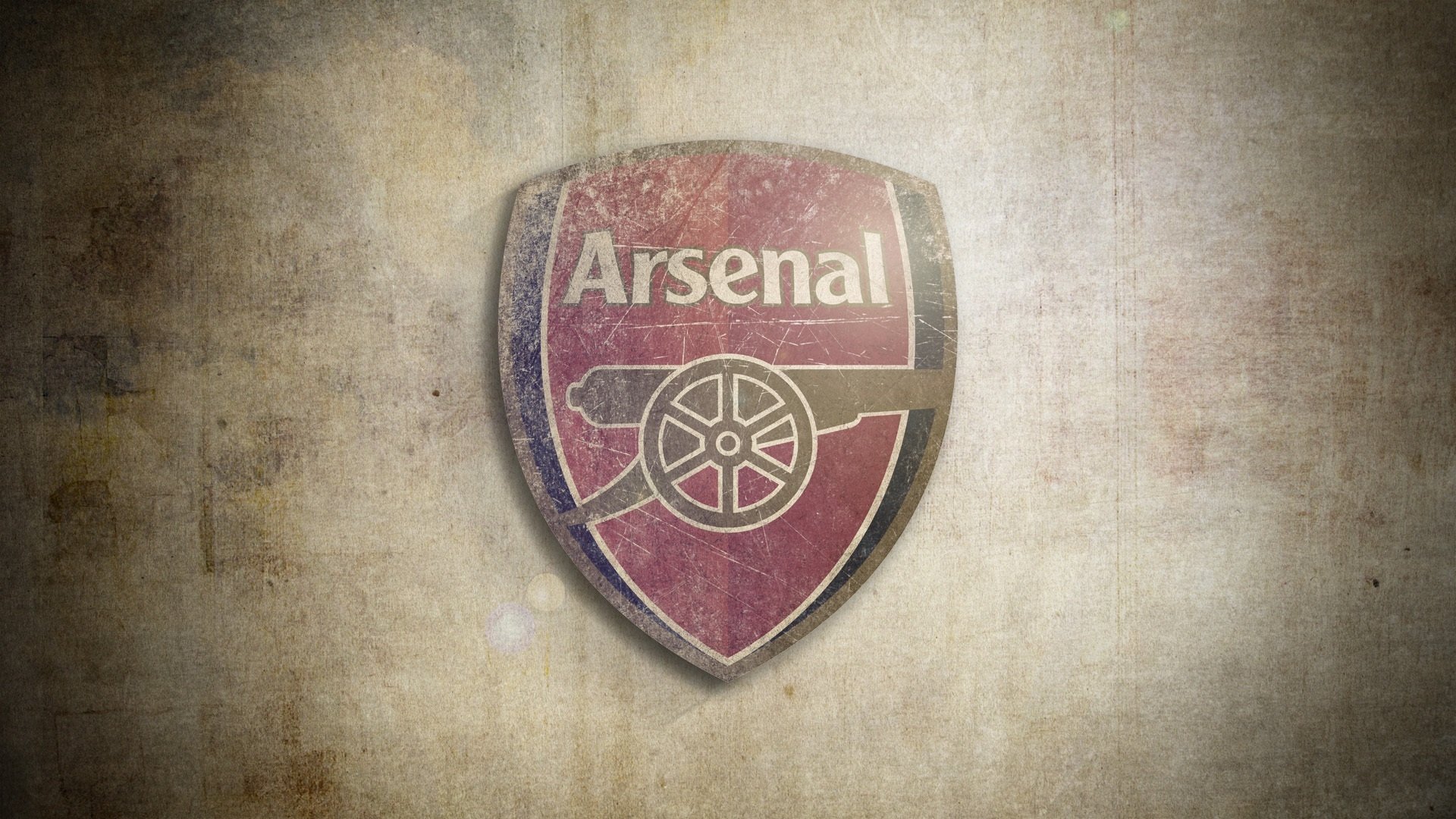 arsenal fußballverein gunners emblem logo hintergrund