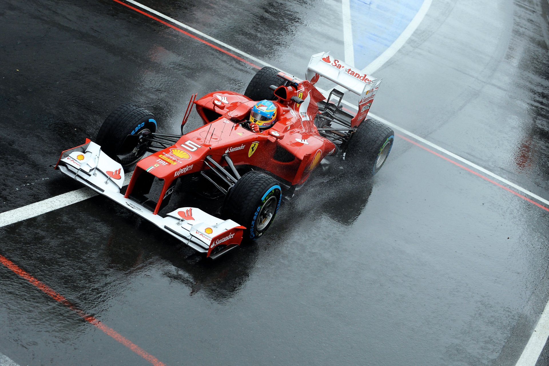 formule 1 formule 1 f1 alonso ferrari fernando f2012 ferrari voiture de course pluie silverstone