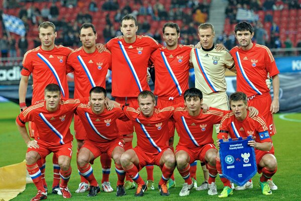 Photo de l équipe de Russie de football 2011