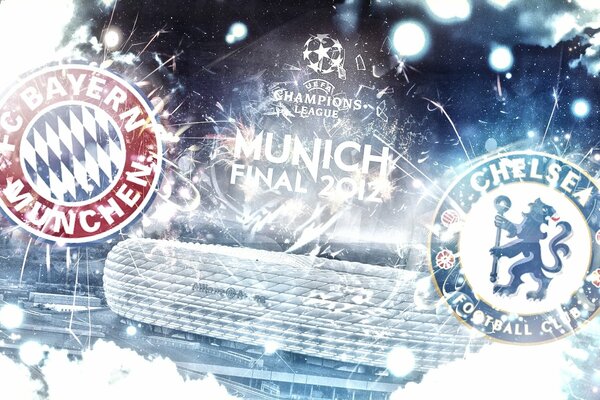 Bayern Chelsea Stadium, Champions League, final final 2012