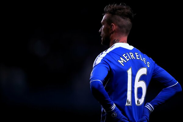 Jugador Raúl Meireles Chelsea