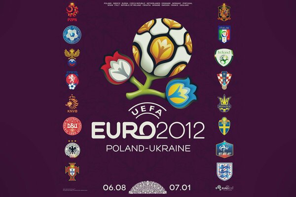 Emblema para la Eurocopa 2012