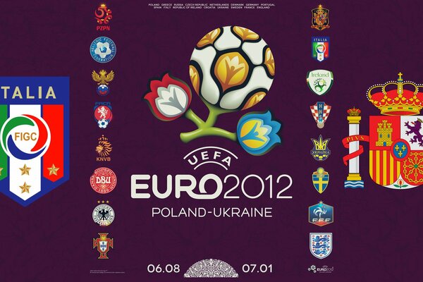 Logo UEFA 2012 finał