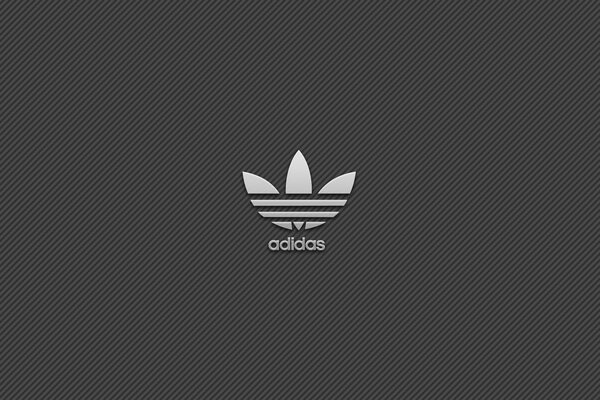 Marca popular Adidas. logotipo