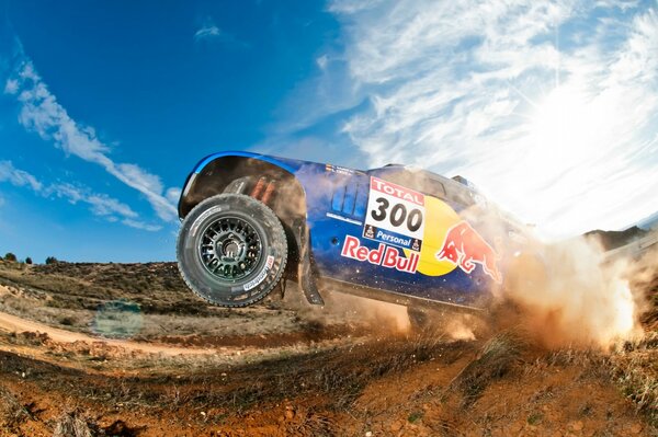 Volkswagen participates in the Dakar race