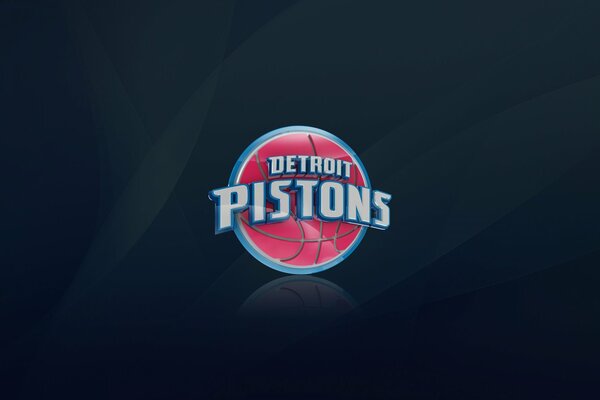 Логотип баскетбольной команды Детройт Пистонс