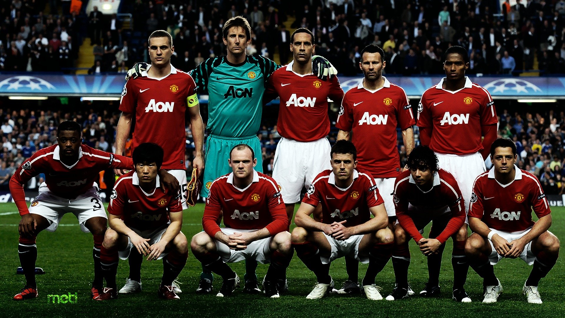 manchester united liga de campeones old trafford