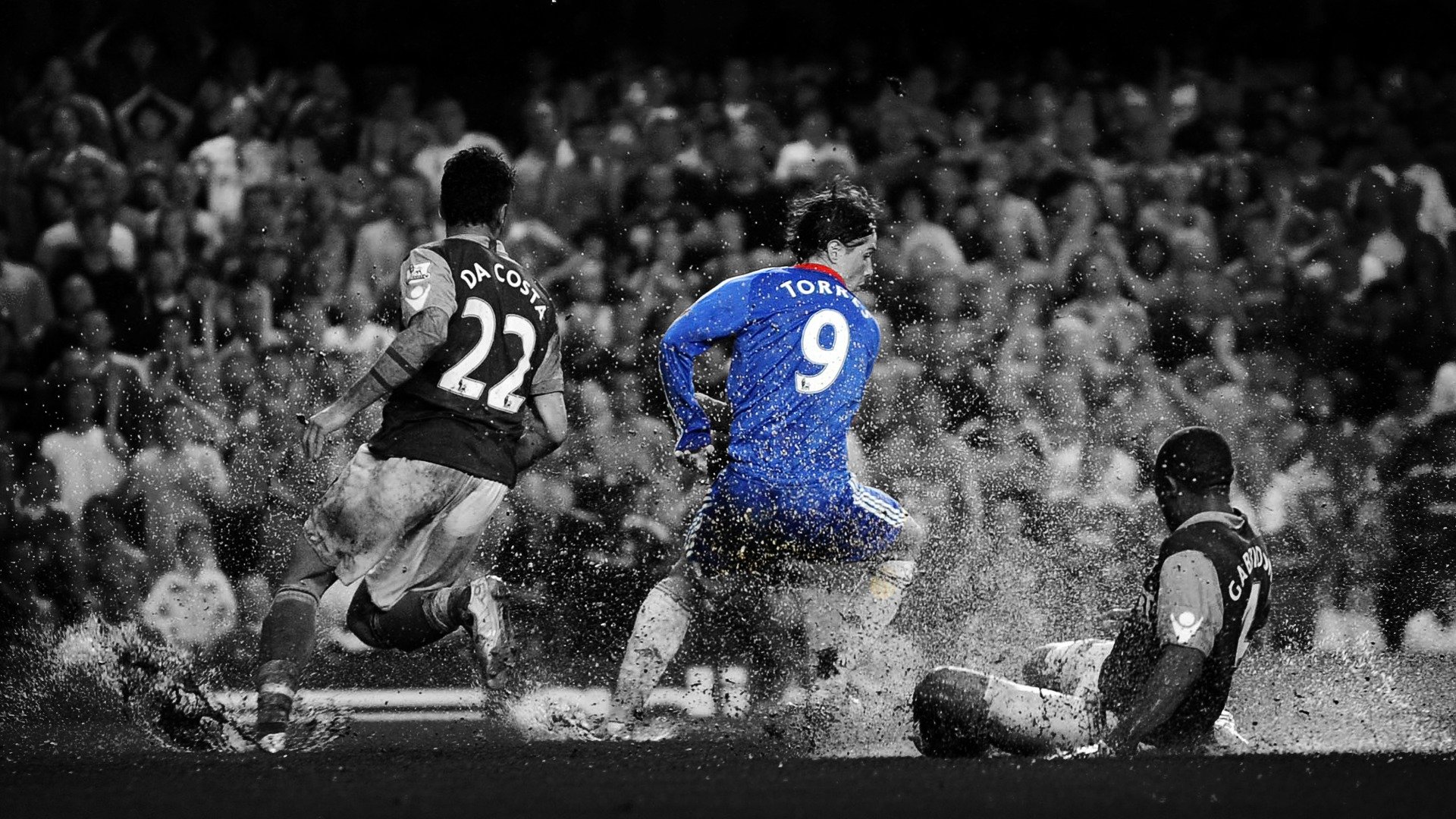 torres chelsea west ham gol fútbol premier league inglaterra stamford bridge lluvia gotas