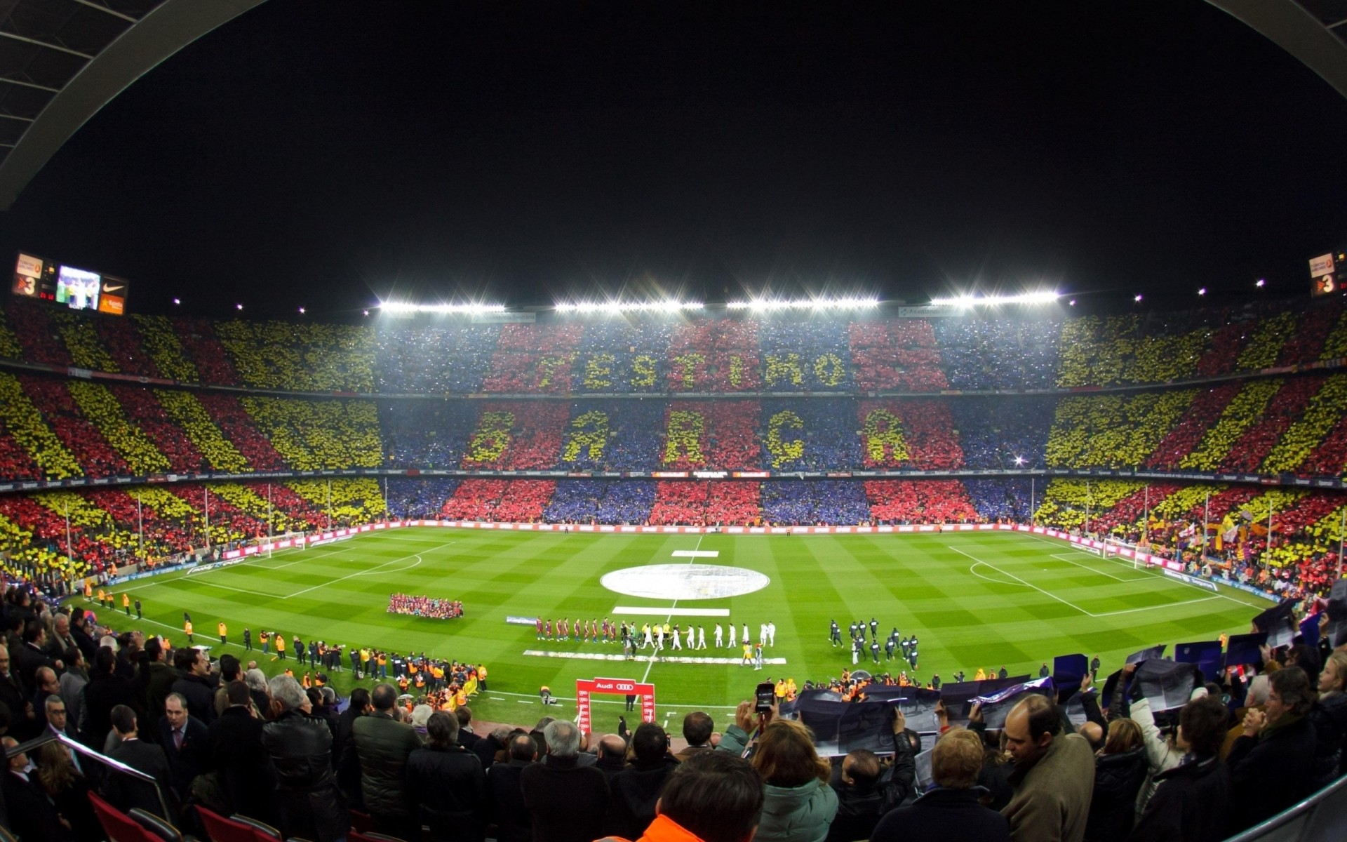 barcellona camp nou stadio