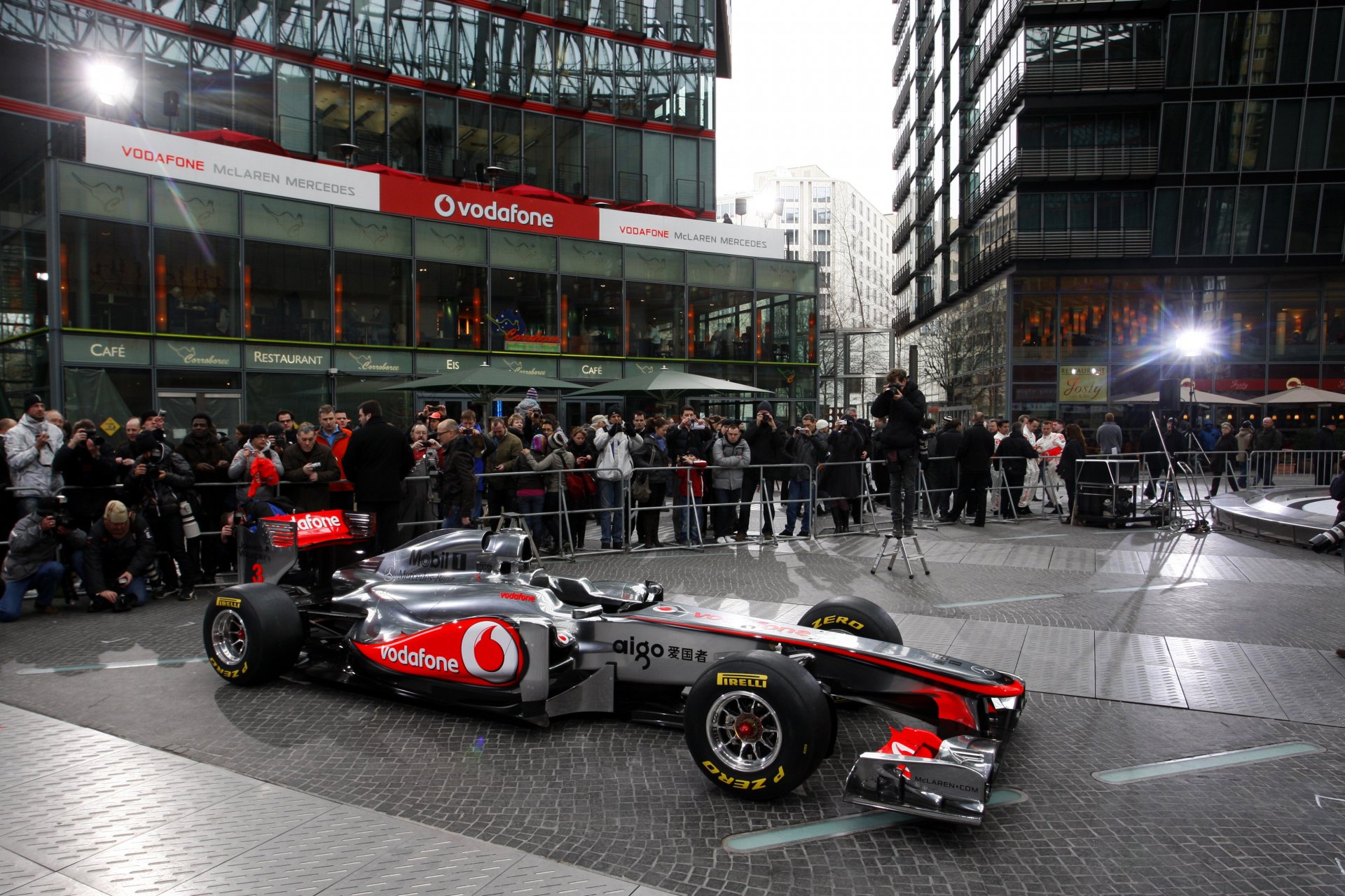 fórmula fórmula 1 coche mclaren presentación