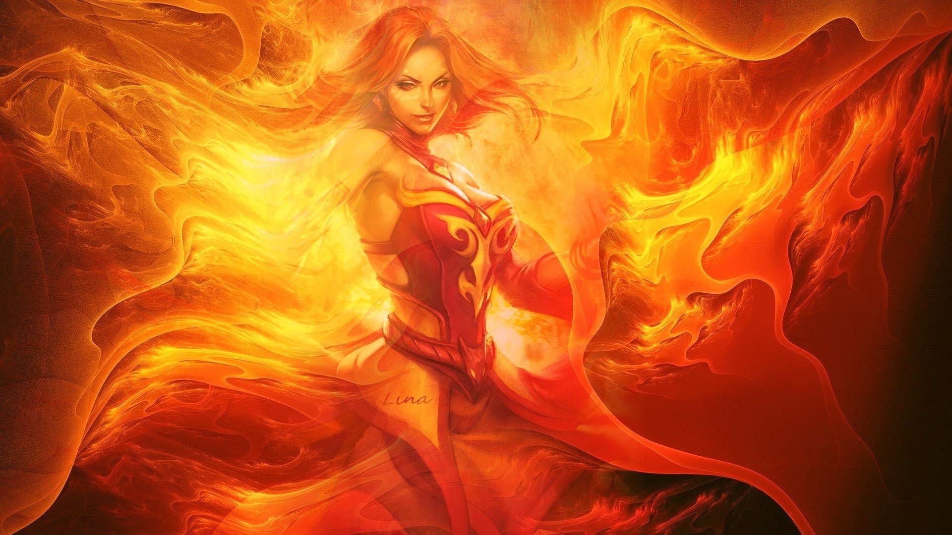 lina dota 2 dota 2 lina