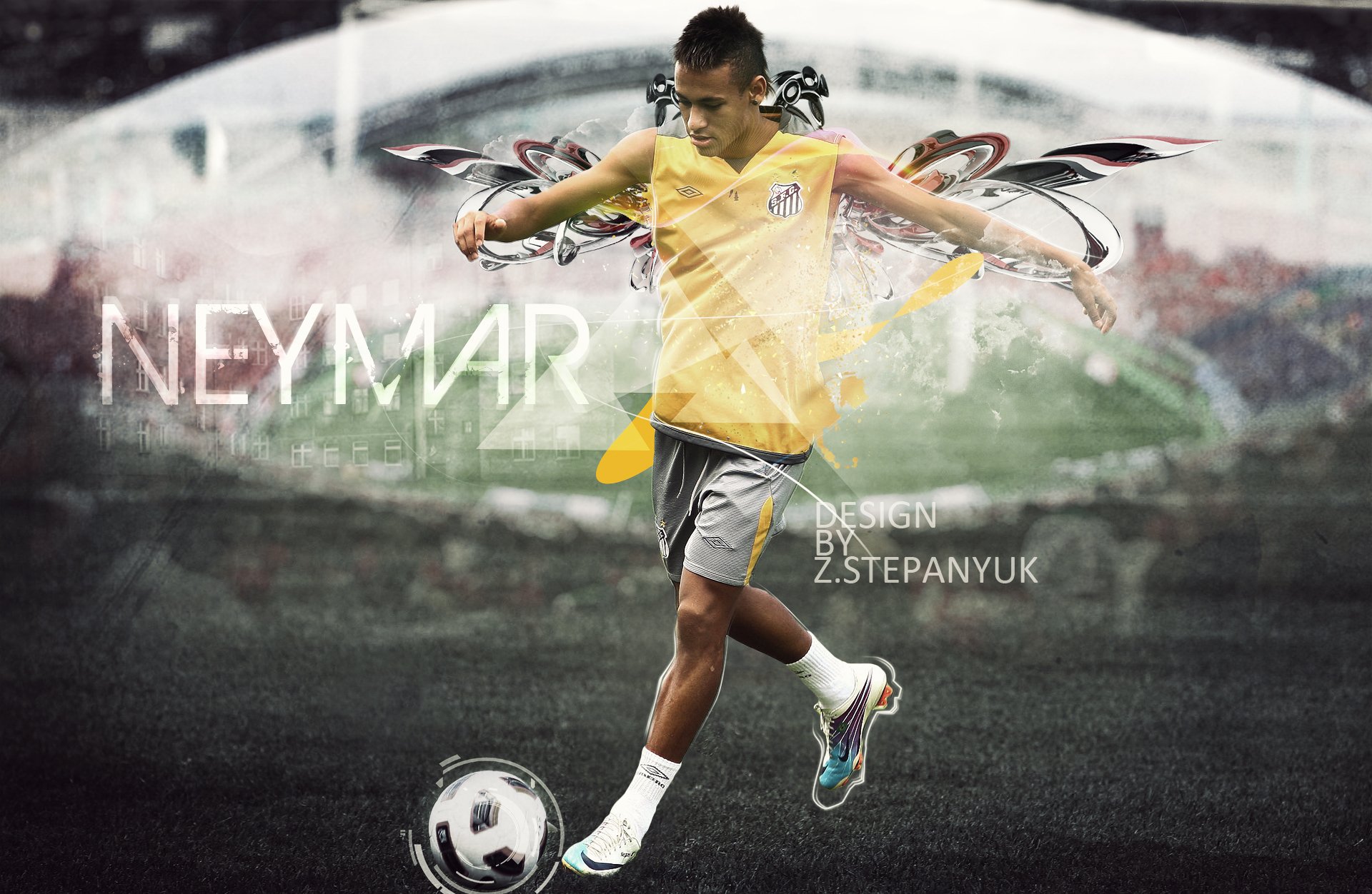 fußball neymer neymar photoshop 2011