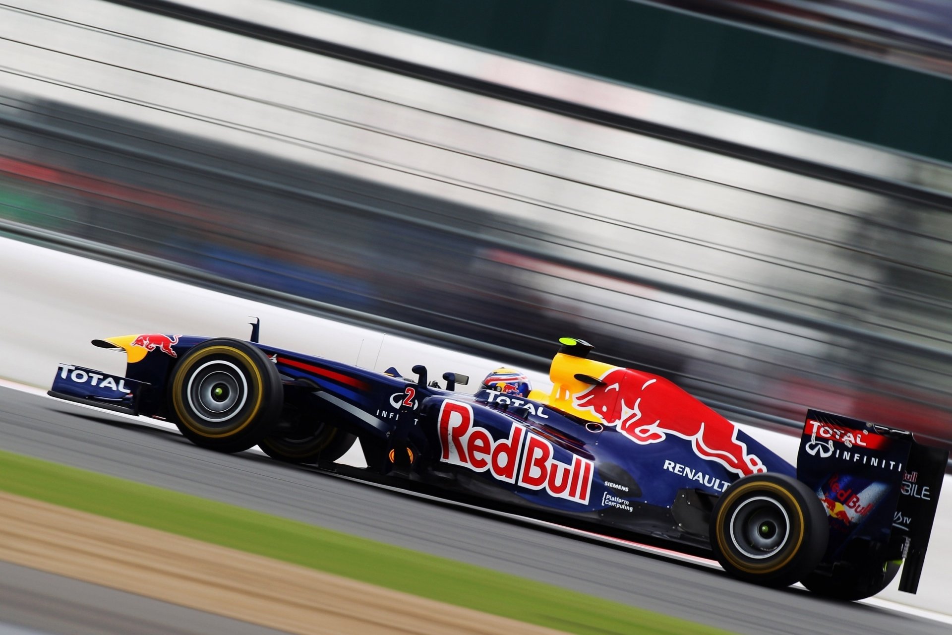 red bull racing renault red bull coche red bull rb7 velocidad mark webber fórmula 1 f1 fórmula 1