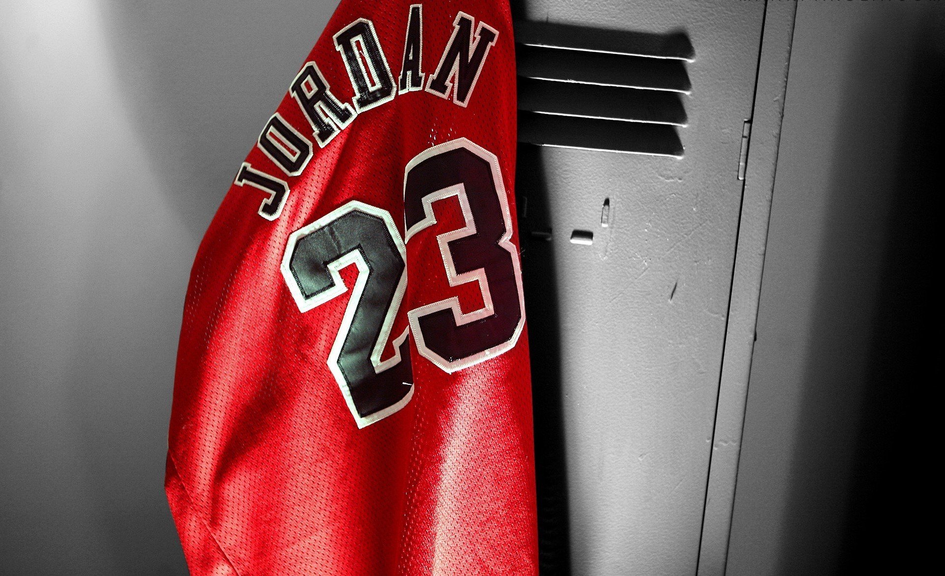 michael jordan jordan t-shirt koszulka koszykówka szafka szatnia chicago bulls