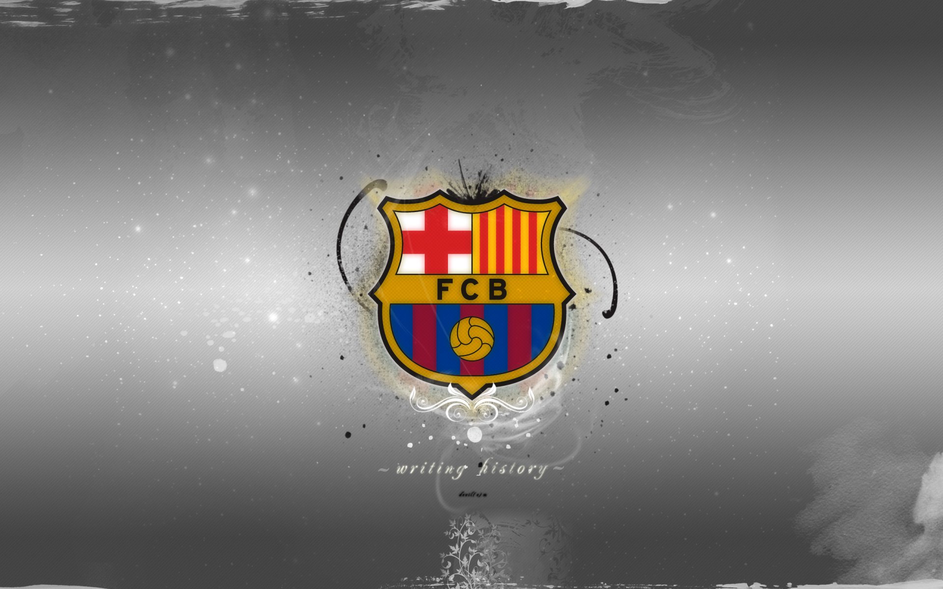 full desktop wallpaper widescreen fußball wallpaper spanien fcb barcelona verein fußball symbolik emblem