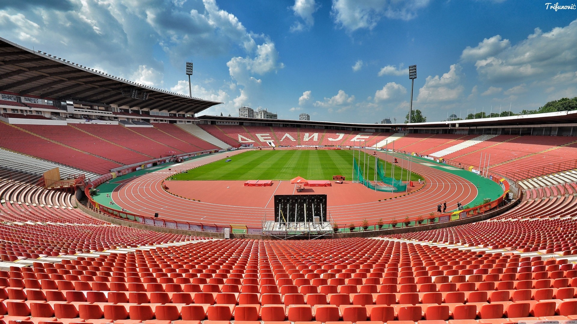 maracaná serbia estrella roja estadio hdr