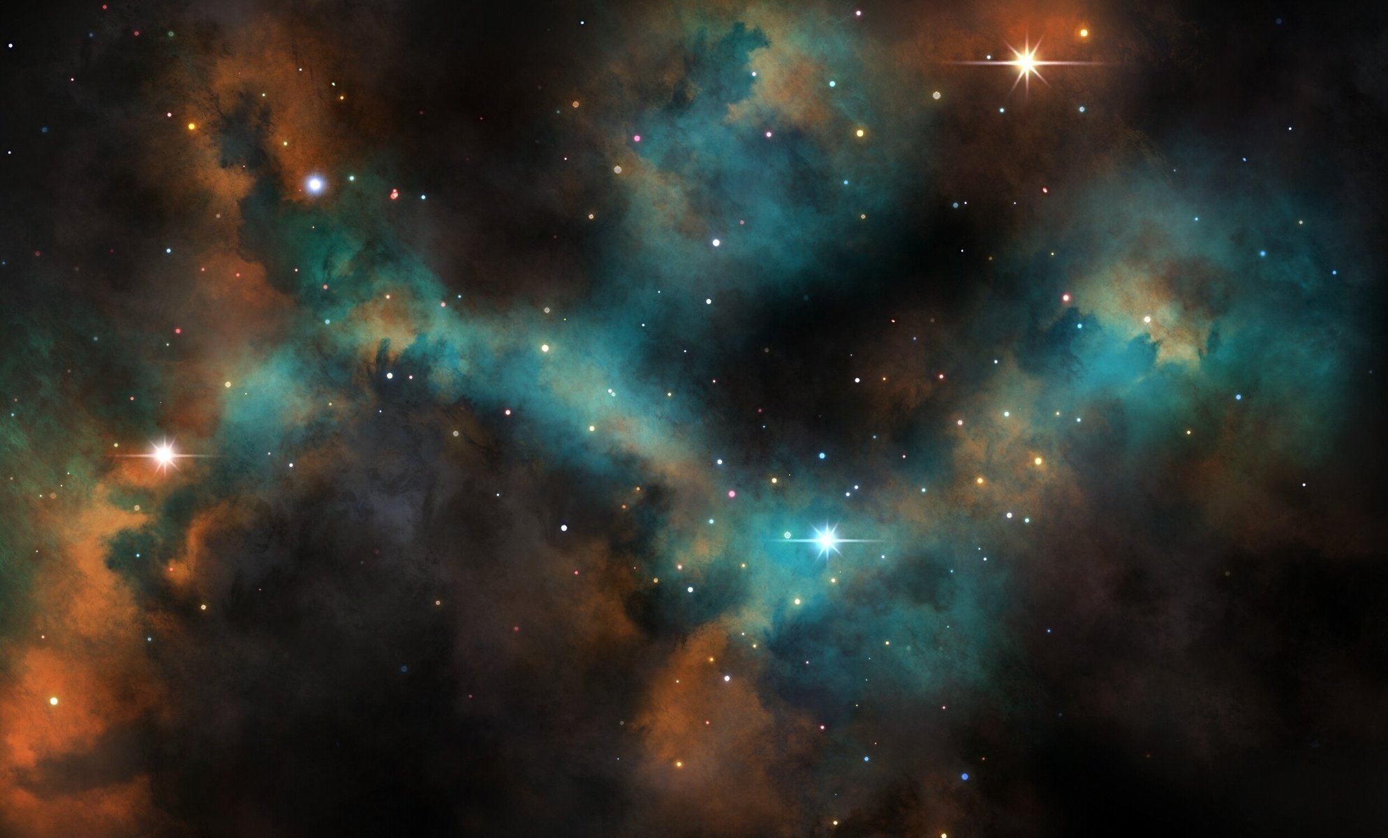 kosmos mgławica nebula space gwiazdy star