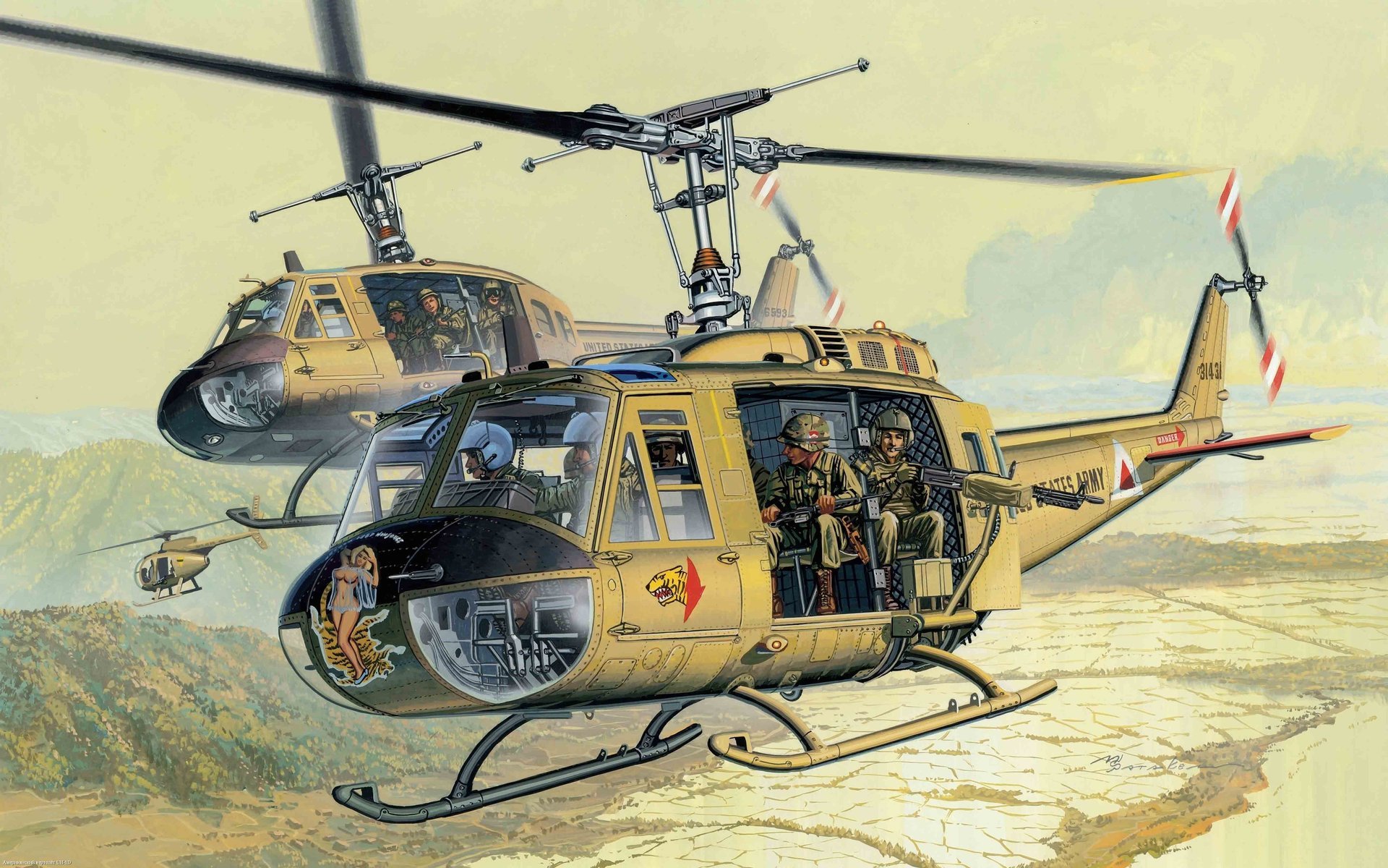 белл хьюи bell uh-1 iroquois huey ирокез американский