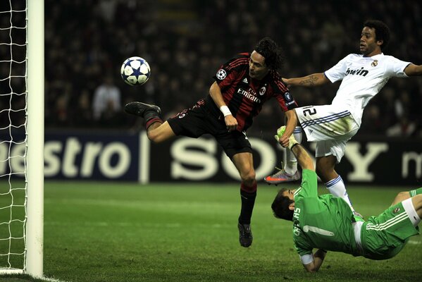 Momento INRA h calcio a Milano