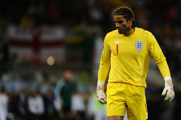 The legend of English football - David James