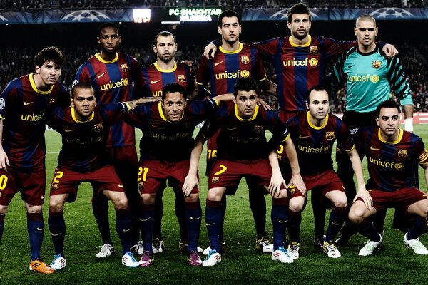 Champions League squadra di calcio Barcellona