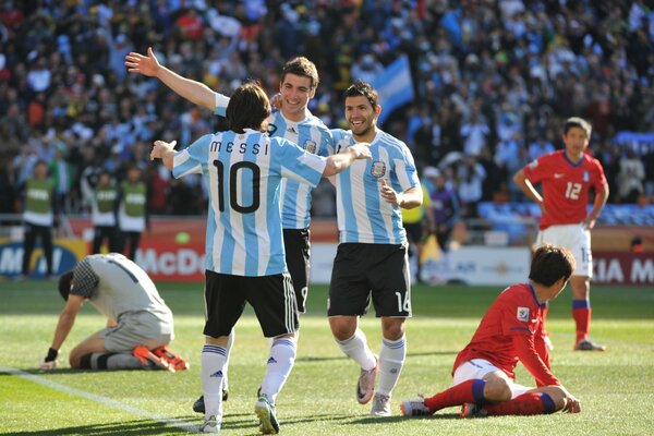 Gaspar marcó un gol