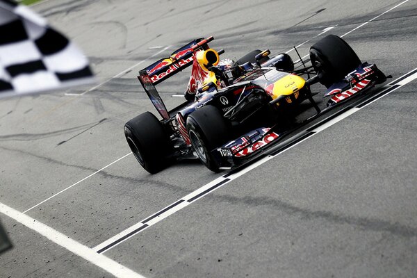 Fond d écran sport Red Bull sur la course de formule 1