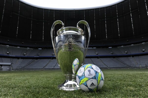 En la ciudad de Munich en el Alliance arena se llevó a cabo una pelota de fútbol