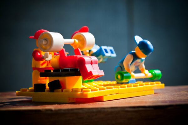 Jouets tangage dans le constructeur Lego